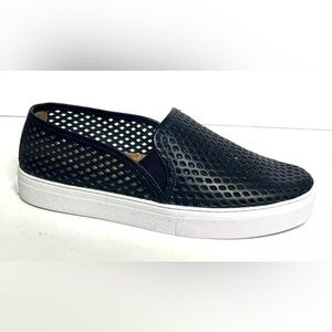 JIBS Womens Classic Slip On Navy Size 9 M